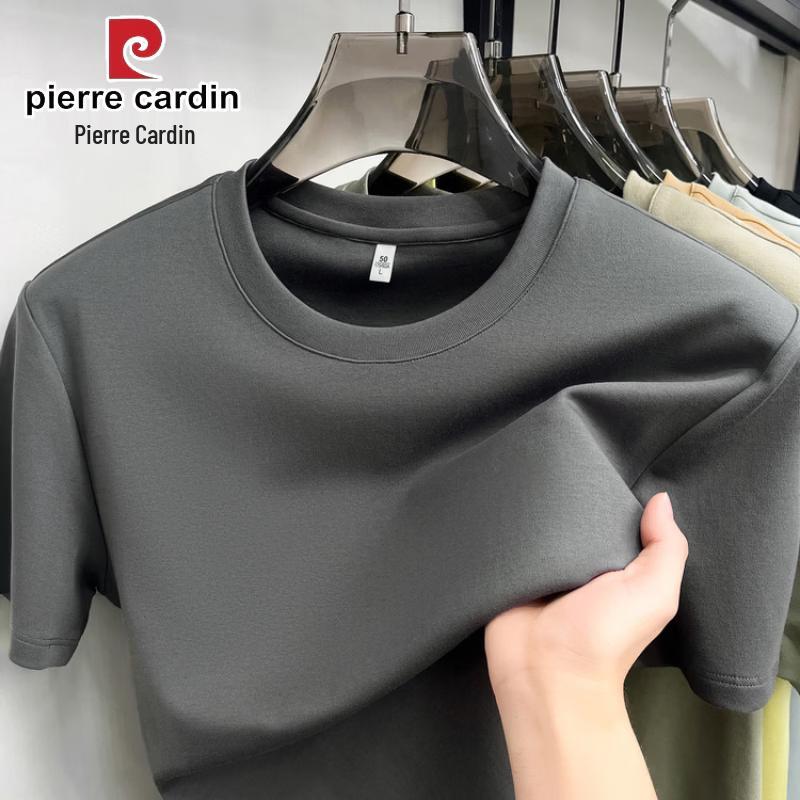 Pierre Cardin Men's Heavy Cotton Short Sleeve T-Shirt