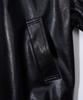 YOUHEE Crack Leather Blouson_Black