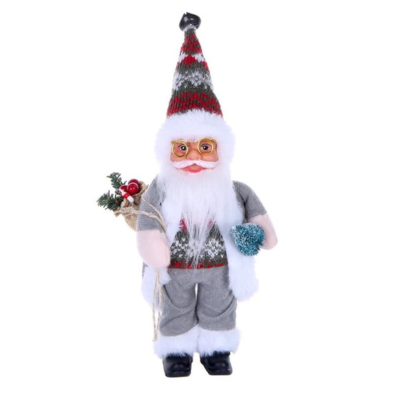 

Рождественская кукла Санта-Клауса Декоративная настольная фигурка Санта-Клауса Фигурка Санты Украшение Рождественский домашний декор