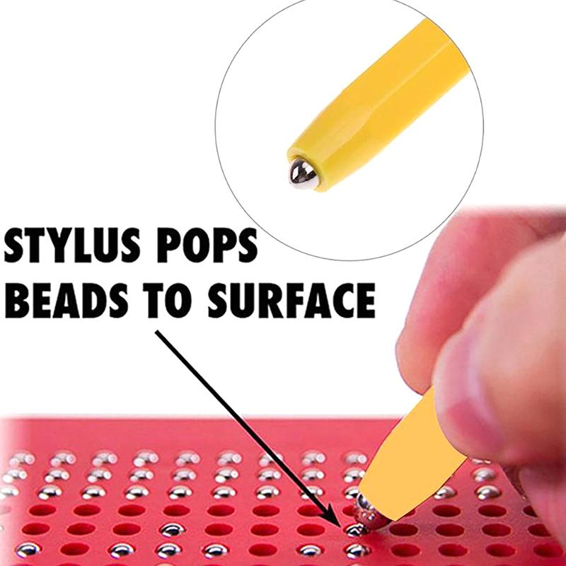 1/3Pcs Pen Board Pens Drawing Writing Toy Replacement Kids Painting Stylus Dots Doodling Toddler Fidget Tablet Reusable