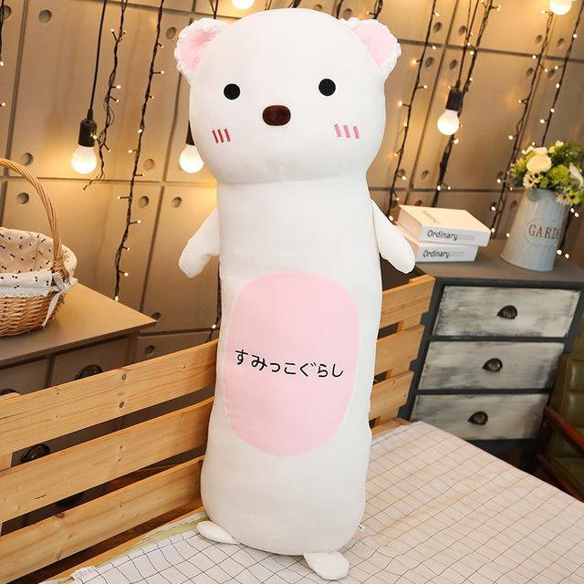 Japanese Animation Plush Pillow Toy  Bear&Cat&Dinosaur&Penguin Cartoon Stuffed Doll Lovers Valentine Gift