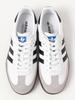 BEAMS BOY Adidas SAMBA OG Campus Size 24 Women's Shoes, White/Core Black/Clear Grey,