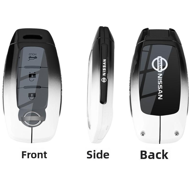 3 4 Buttons Remote Key Case Cover Shell Fob Holder Keychain For Nissan X-trail T33 Qashqai J12 Teana Altima Ariya 2022 2023