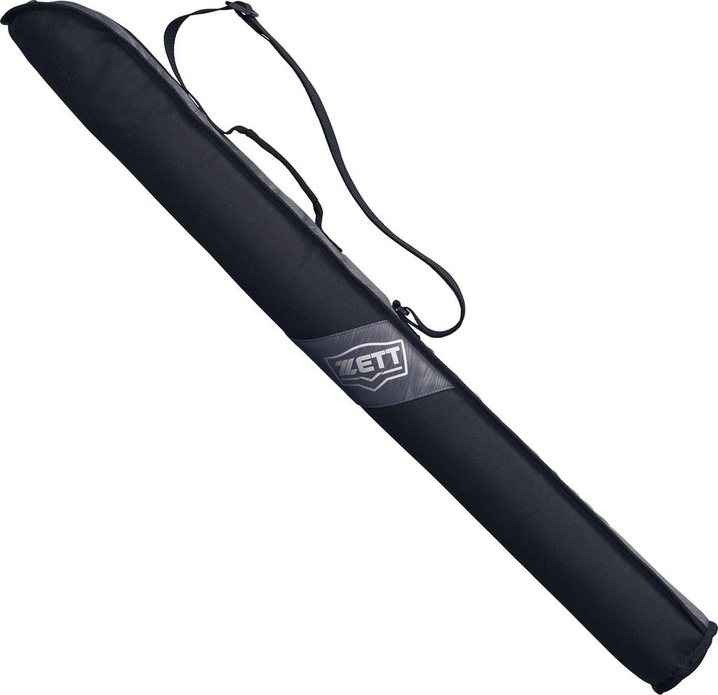 ZETT Baseball Bat Case Black X Gray (1 Bat), BC3107,