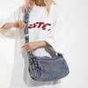 Denim Shoulder Bag Women's Crossbody Bag Commuter Large Capacity Underarm Bag