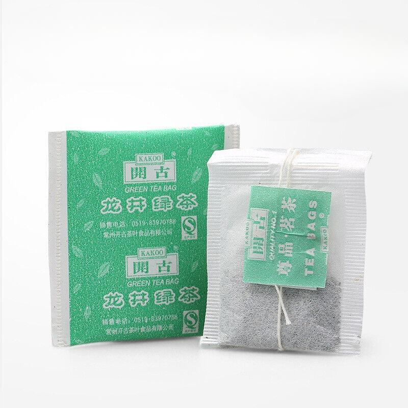 Чай зеленый Kaikoo Value Dragon Well в пакетиках 110г — фото 4