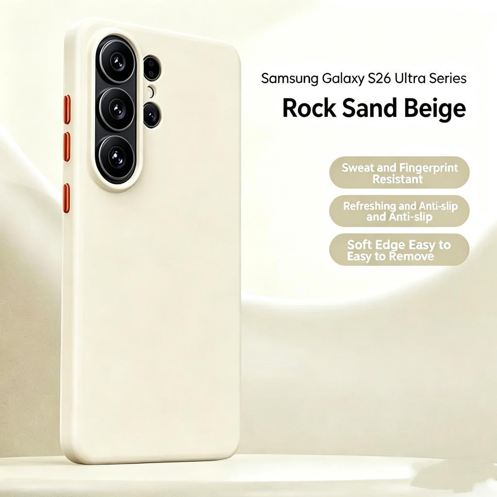 Ultra-Thin Slim Matte Sandstone Case For Samsung Galaxy S26 Ultra S24 Ultra S25 Ultra Shockproof Hard PC Case