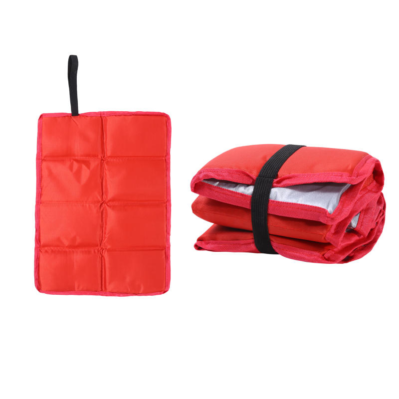 Portable Foldable Sitting Pad Seat Cushion Outdoor Heat Insulation Cushion for Travel Hiking Fishing Mountaineering Camping Picnic