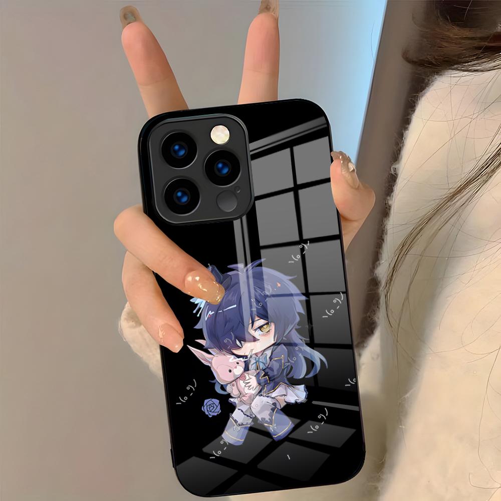 Slow Damage Anime Phone Case For IPhone 17 Pro Max 16 15 14 Pro Max 13 11 Plus Glass Cover