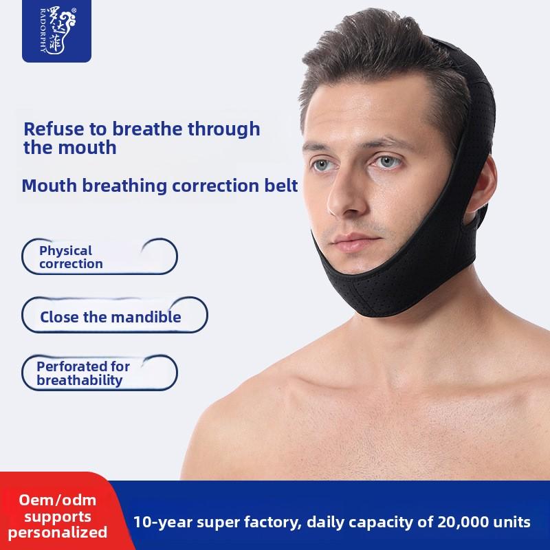 Durable And Safe Anti Snoring Chin Strap For Men And Women Stop Snoring Jaw Support Belt Prevent Jaw Dislocation Promotes Sleep