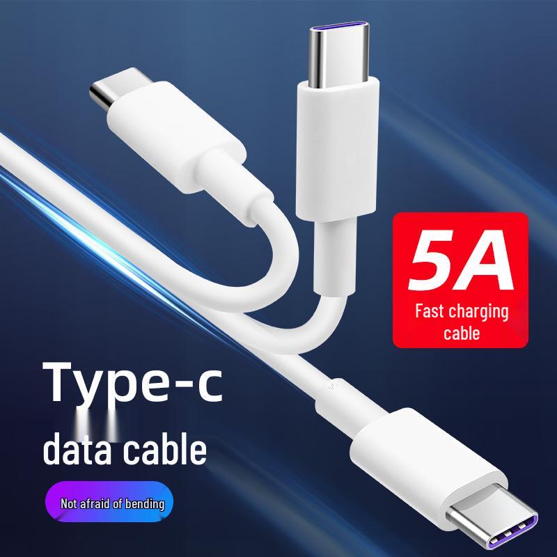5A Type-C Super Fast Charging Cable for Type-C, Apple USB, Android V8 Devices
