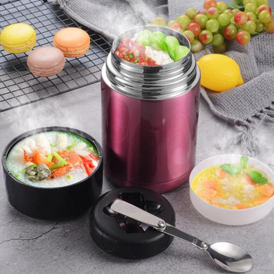 

Вакуумный ланч-бокс большой емкости для хранения свежести, практичный противоударный вакуумный ланч-бокс из нержавеющей стали для дома