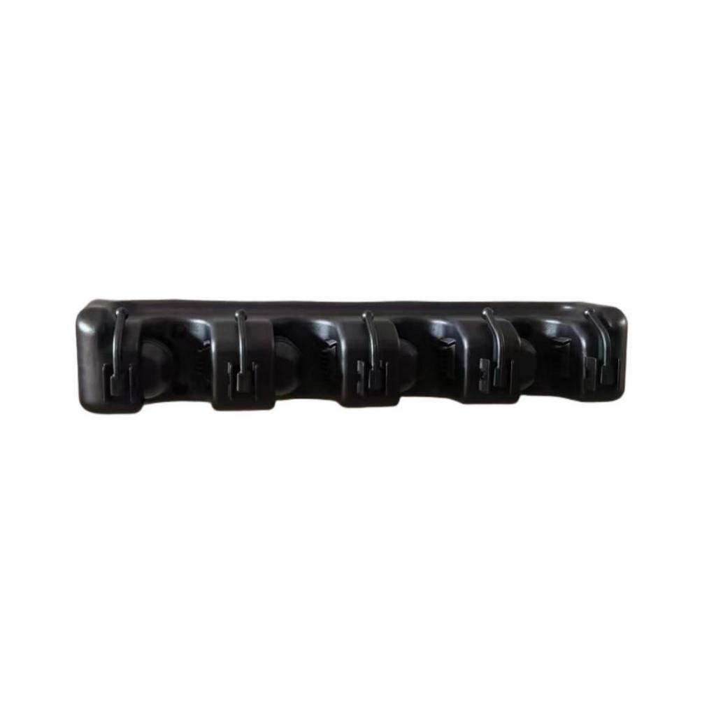 Wall-Mounted Mop Holder & Storage Hook