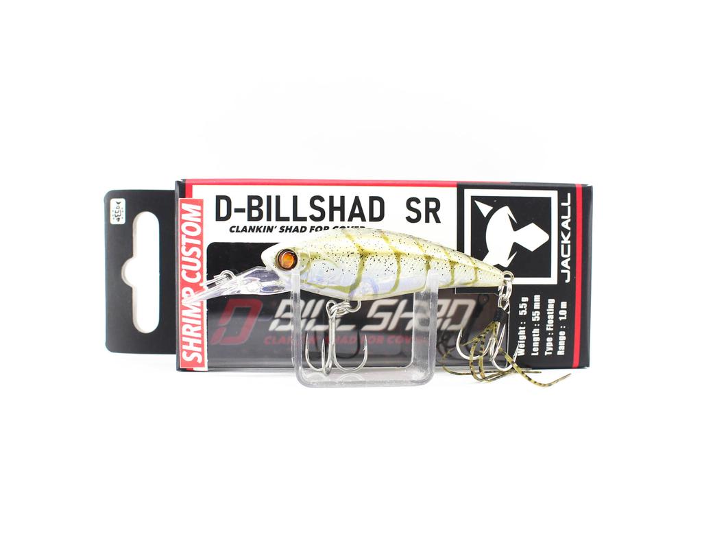 Jackall D-Bill Shad 55 SR Floating Lure Sight Bottom Shrimp Type II (3238)