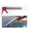 Stainless Steel Cement Grouting Gun with 2 Nozzles & Scoop for Tile Mortar Pointing and Wall Repair