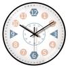 12-inch 30cm Learning Early Education Automatic Timing Radio Clock Home Living Room Bedroom Mute Clock Hanging