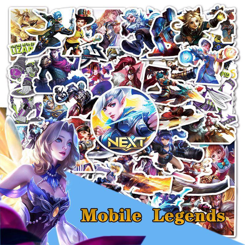 Legends Mobile 550pcs Game Stickers For Motorcycle Refrigerator Skateboard