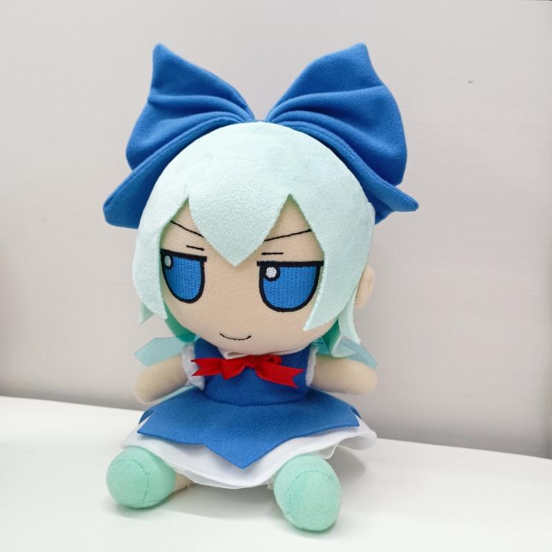 Touhou Project Anime Merchandise Cotton Doll Plush Toy Cirno Fumo Pixiv Collecting Companions Gifts