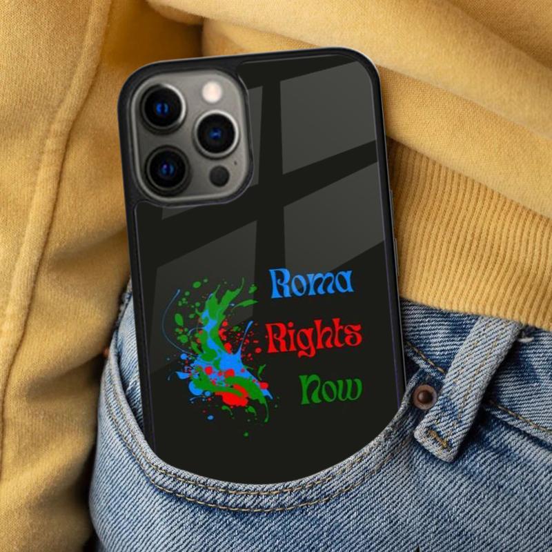 Gypsy Romani Roma Flag Soft Phone Case for iPhone 17 Air 16e Pro Max 15 Pro 13 14 Plus 11 12 MagSafe Magnetic Coque