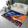 Tappeto Tappetino Cartoon H-Hot Wheels Auto da Corsa per Stanza dei Giochi Camera da Letto Soggiorno Divano Decorazione Casa, Tappeto per Area Bambini Tappetino Antiscivolo