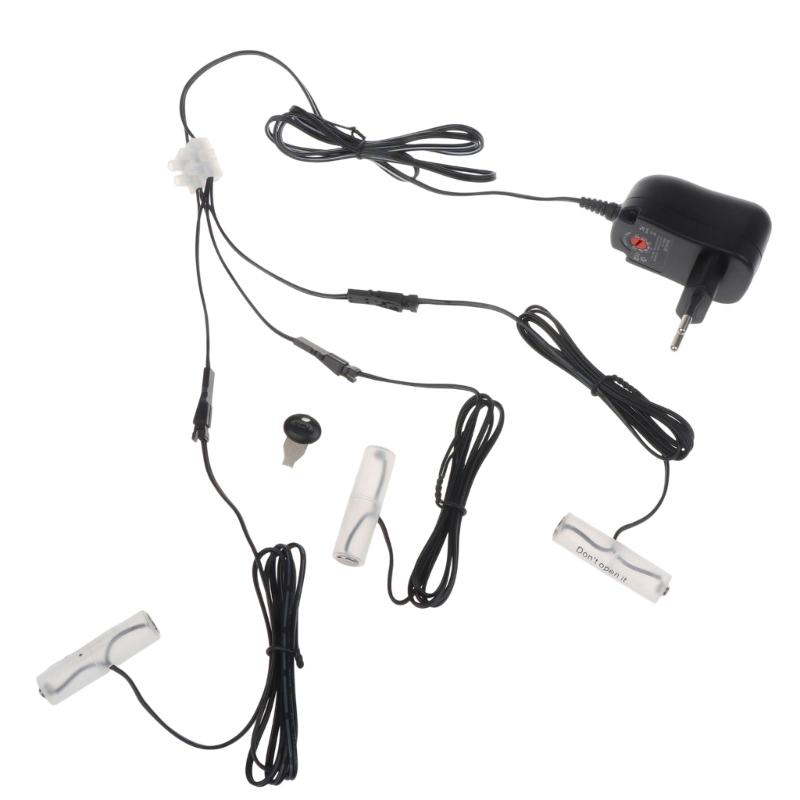 3V-12V Adjust LR6 AA Battery Eliminator Cable for AA battery Powered Radio Gameboy Lamp Remote Controls Cordless phones