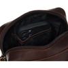 Herren Crossbody-Tasche aus glattem Echtleder - Peterson