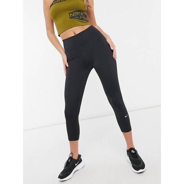 

Черные леггинсы Nike Training One Sculpt укороченные 2.0