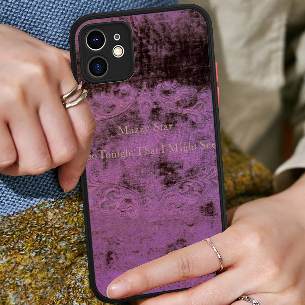 

Band Mazzy Star Phone Case For iPhone 16 15 14 11 12 13 Pro Max Plus 12 XS Max Back Cover Matte Case iphone 11pro max