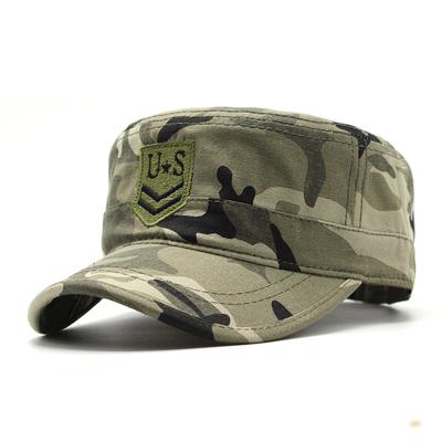 Casual Sunshade Sports Cotton Cap Male Alphabet Embroidery Flat Top Hat Female Outdoor Student Camouflage Hat