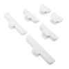 6pcs Bags Clips Plastic Food Clips Strong Anti Slip Snack Bag Sealing Clamps for Home