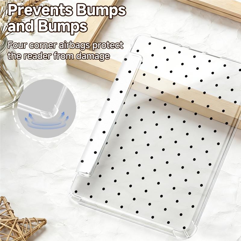 Ultra-thin transparent back cover case for Kindle Paperwhite 5/12,Colorsoft Signature Edition,and Kindle 11th gen e-readers