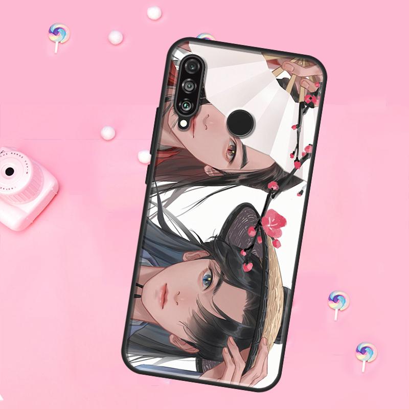Word of Honor For Huawei Nova 12s 12i 8i 11i 9 10 SE Y60 Y70 Y90 Y72 Y73 Y61 Y91 P60 Pro P30 P40 Lite Case