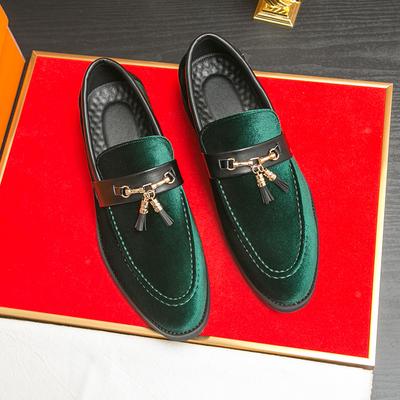 Mode Mode Kwastje Premium Hoge Kwaliteit Suède Loafers Handgemaakt Antislip Heren Casual Instappers Comfortabele Zachte Grote Maat Schoenen