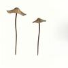 Retro Metal Rusty Mushroom Garden Decoration Set, Outdoor Rusty Mushroom Plaque,For Lawn, Garden Decoration,Halloween Decoration