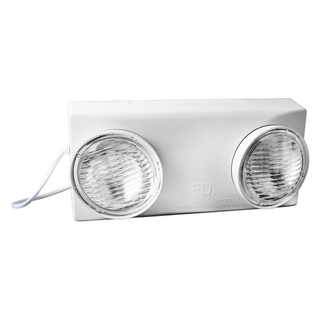 LED Emergency Light 2 Heads Commercial Emergency Lighting   for Home Exit