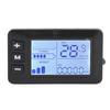 Electric Bike LCD Display Control Panel Bicycle Speedometer Electric Scooter LCD Panel 5-Pin Connector for Fixing