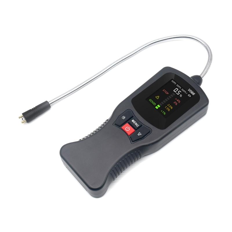 Brake Fluid Tester Car Brake Liquid Digital Tester Fit for DOT3 DOT4 DOT5.1 Accurate Oil Quality Check Sound Light Alarm