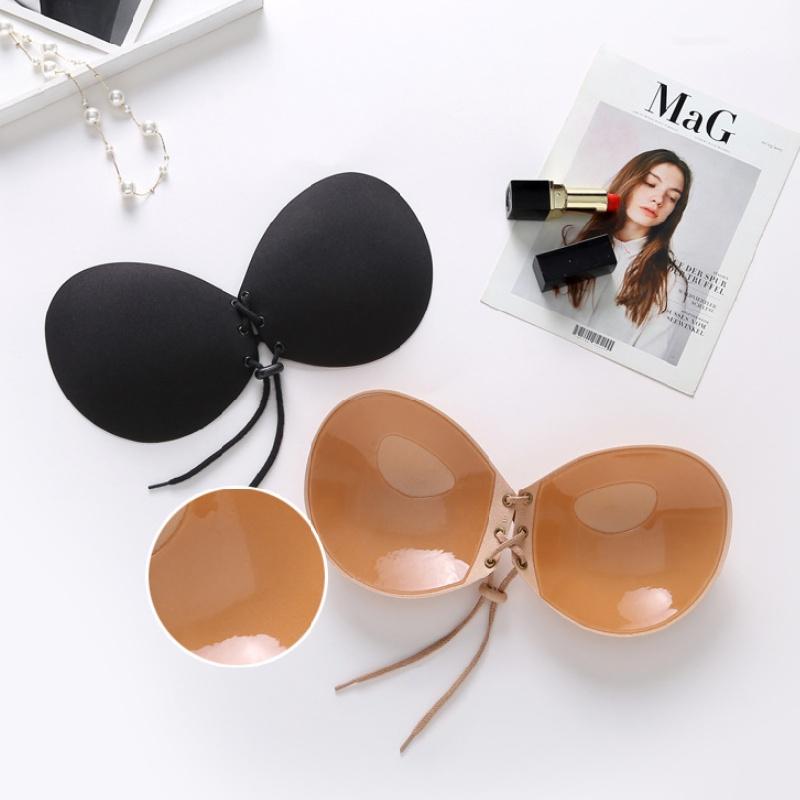 Reggiseno Invisibile di Lusso per Donna con Caratteristiche Super Push Up e Design Senza Spalline