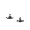 Vivienne Multicolor Zircon Saturn Stud Earrings with Mini Diamond for Women