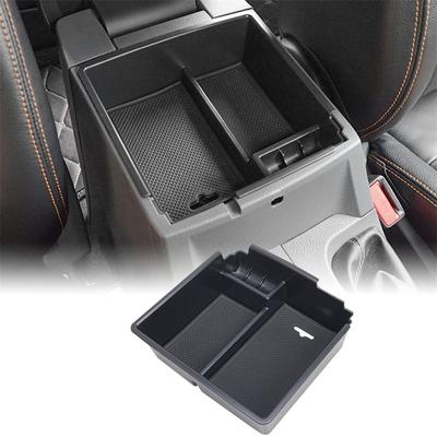 Car Central Armrest Storage Box Secondary Coin Phone Container for Ford Ranger 2019-2024