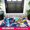 Pokemon Ash and Pikachu Adventure Print Non-Slip Doormat, Absorbent Floor Mat for Home Decor