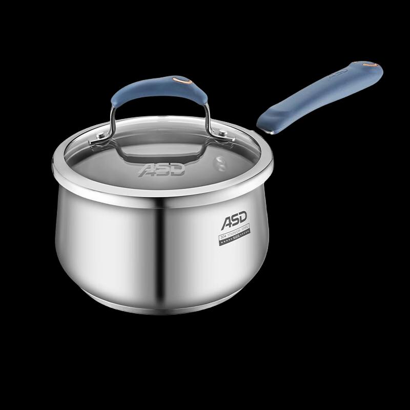 

ASD 304 Stainless Steel 16CM Milk & Soup Pot