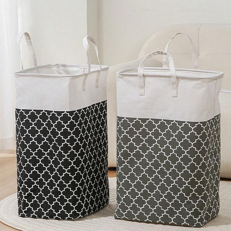 1 Piece of Large-Capacity Clothing Storage Laundry Bag With Handle Dirty Clothes Storage Basket Foldableable Toy Sundry Storage Basket