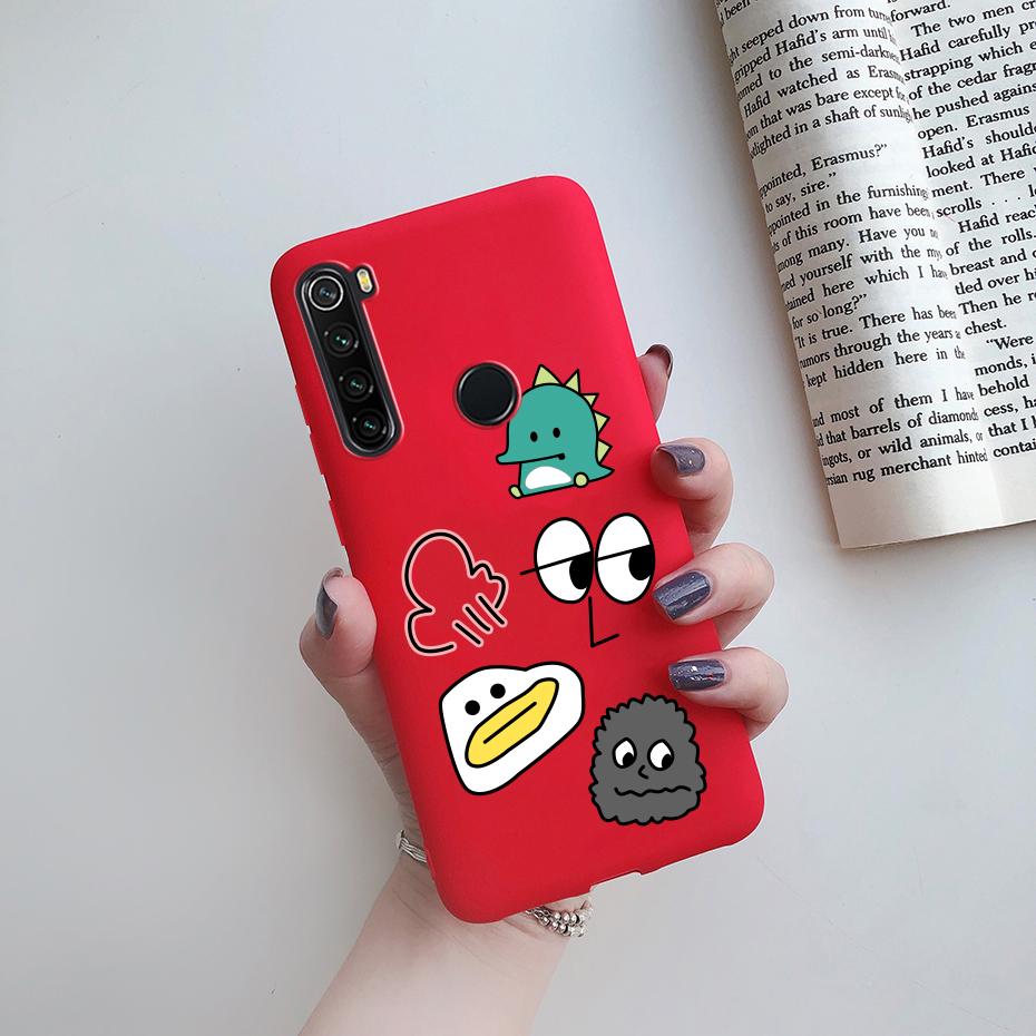 For Cover Xiaomi Redmi Note 8 Case Soft Silicone Painting Phone Case Xiaomi Redmi Note 8 Pro Cover Funda Redmi Note 8 T 8T Case