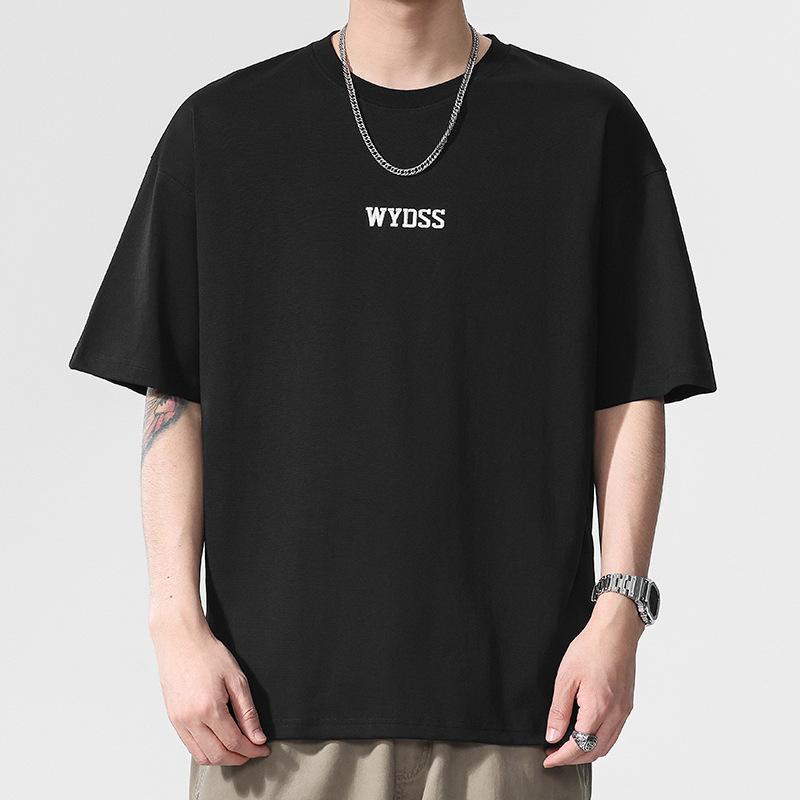 New Summer Men's Round Neck Short T-shirt Short Sleeve Thin Casual Youth Half-sleeved Shirt