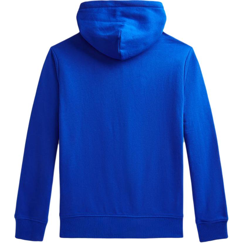Polo Ralph Lauren SS24 Large Logo Letter Print Hooded Long Sleeve Sweatshirt Unisex Sweatshirt Blue MNPOKNI16821963-401