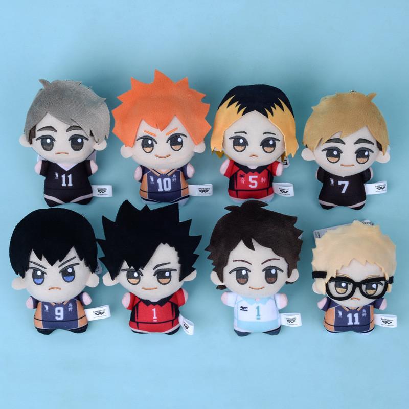 Hinata Junior Volleyball Shoyo Tobio Kageyama Plush Doll Keychain Cartoon Anime