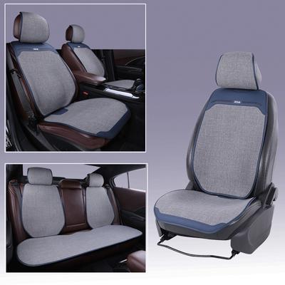 Four Season Auto Flax Breathable Seat Covers Universal Car Seat Cover For Complete Set Of Car Seats Protection Cars Accessories