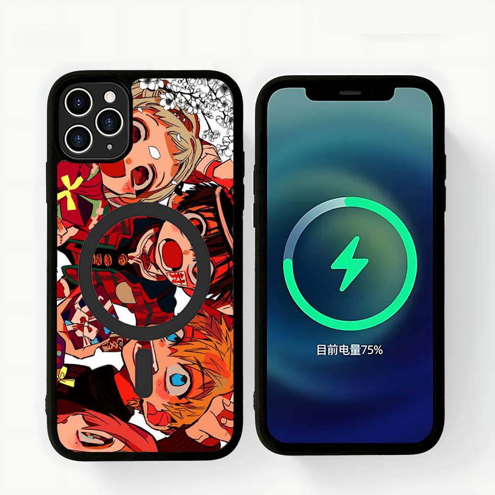 Toilet Bound Hanako Kun Anime Phone Case For IPhone 17 16 15 14 13 12 11 Pro Max For Magsafe Wireless Charger Cover