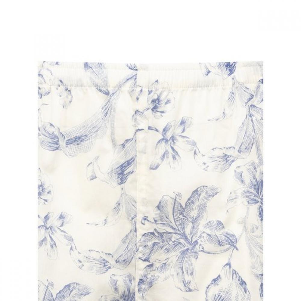Barbara Women S Pine Print aSar Fabric Pajama awp4594S
